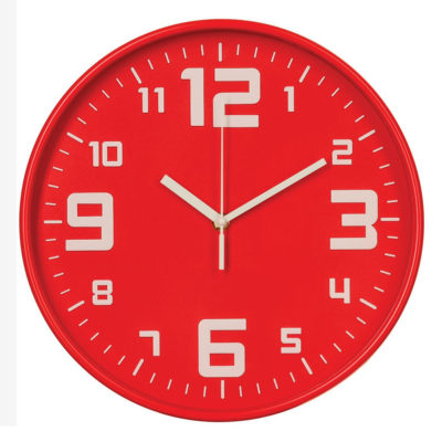 Reloj Cocina Rojo