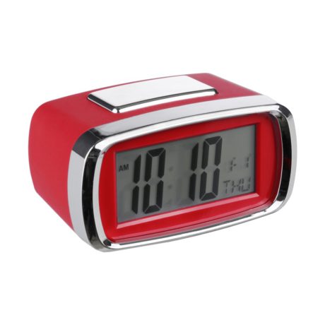 Reloj despertador digital Rojo